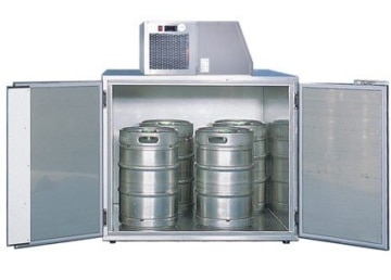 Fassvorkühler für 4 KEG-Fässer aus Edelstahl - 1