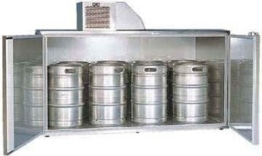 Fassvorkühler für 8 KEG-Fässer aus Edelstahl - 1