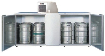 Fassvorkühler verzinktes Stahlblech für 10 KEG Fässer - 1