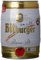 Bierfass Bitburger Pils 5,0 Liter