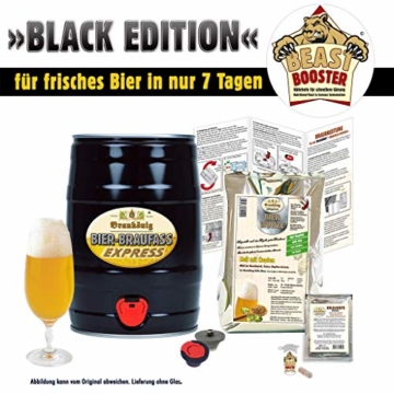 BRAUKÖNIG ® Braufass Express – Black Edition